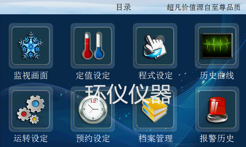 小型恒溫恒濕試驗(yàn)箱控制器